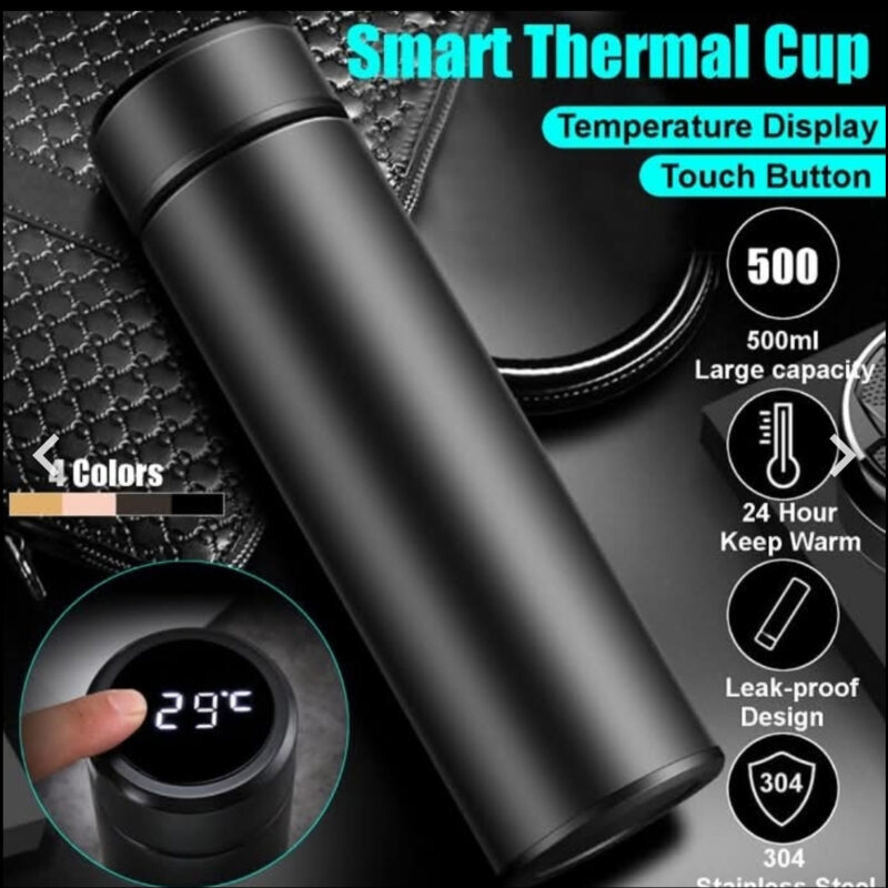 Smart Water Bottle Temperature Display